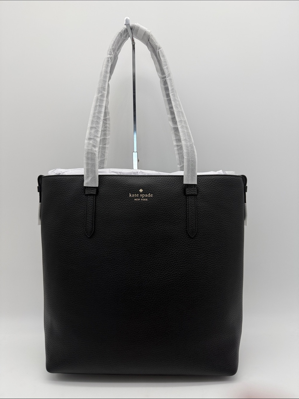 Kate Spade Juliette Leather Medium Tote Black